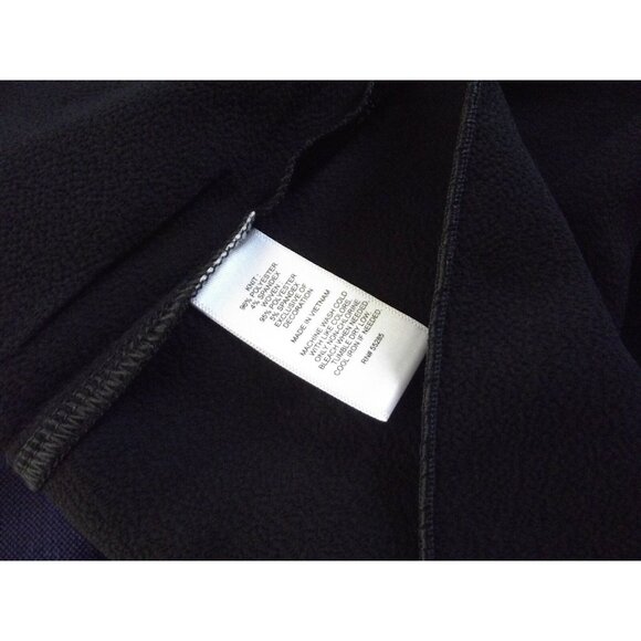 Express Tank Top Sz Medium Black Blue Mixed Fabric Mesh Trim Deep V-Neck shirt m - Picture 10 of 11